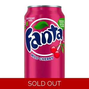 Fanta Wild Cherry 355ml Can - American Soda